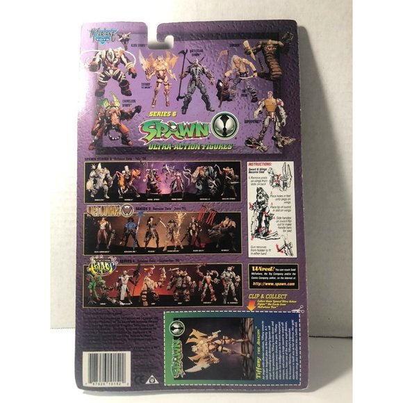 SPAWN Series 6 Ultra-Action Figure " TIFFANY " 1996 McFarlane Toys - Picture 3 of 3